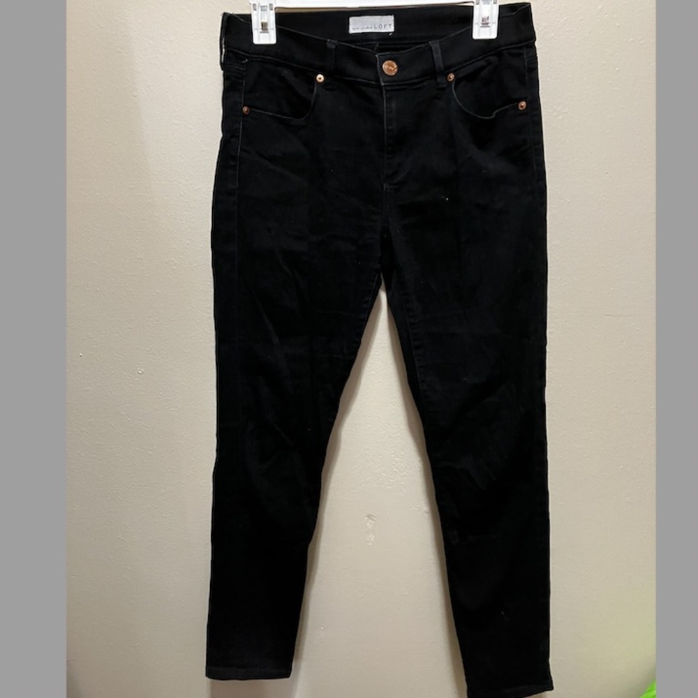 LOFT Women’s Size 4 Black Denim Legging